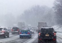 Haos na putevima u Indijani